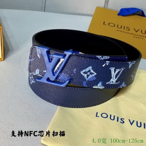 Super Perfect Quality LV Belts(100% Genuine Leather Steel Buckle)-3060