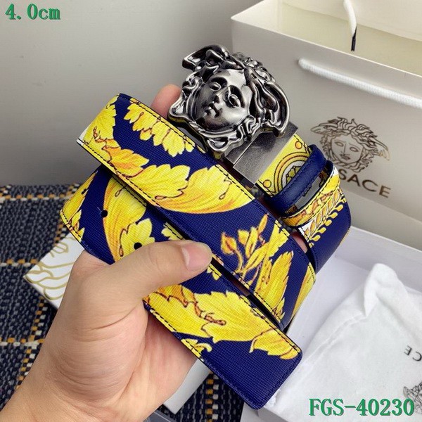 Super Perfect Quality Versace Belts(100% Genuine Leather,Steel Buckle)-827