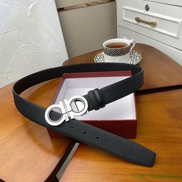 Super Perfect Quality Ferragamo Belts(100% Genuine Leather,steel Buckle)-1564