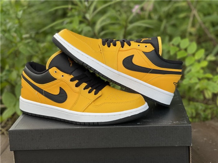 Authentic Air Jordan 1 Low“University Gold”