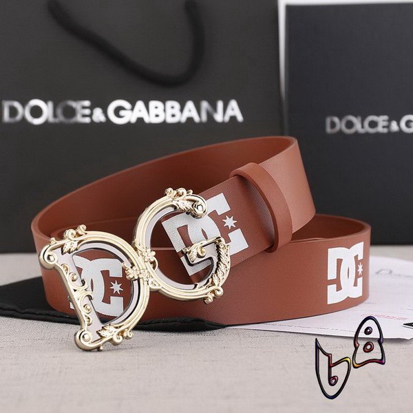 Super Perfect Quality DG Belts(100% Genuine Leather,steel Buckle)-022