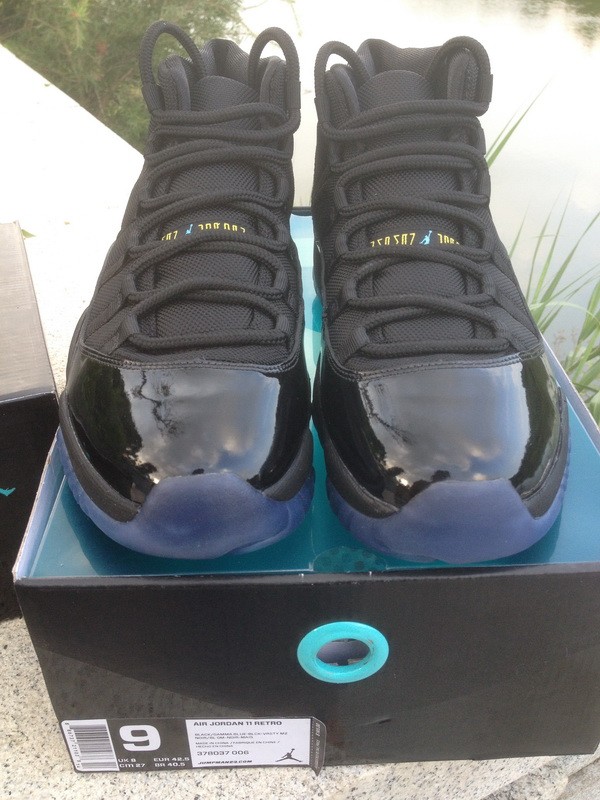 Authentic Air Jordan 11 Gamma Blue shoes