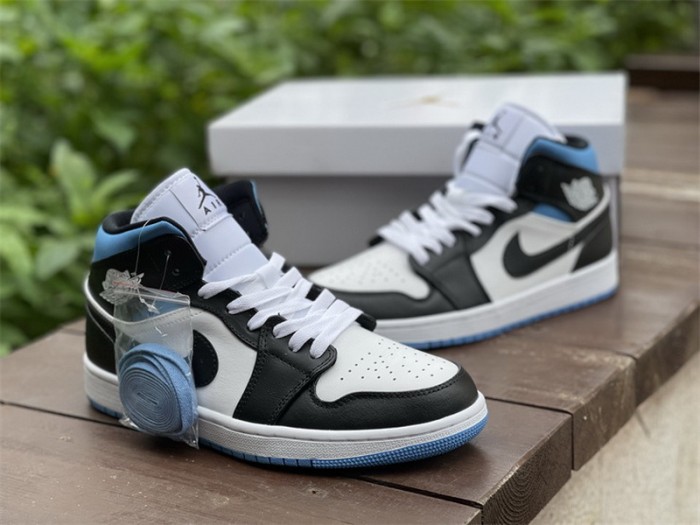 Authentic Air Jordan 1 Mid Royal Blue