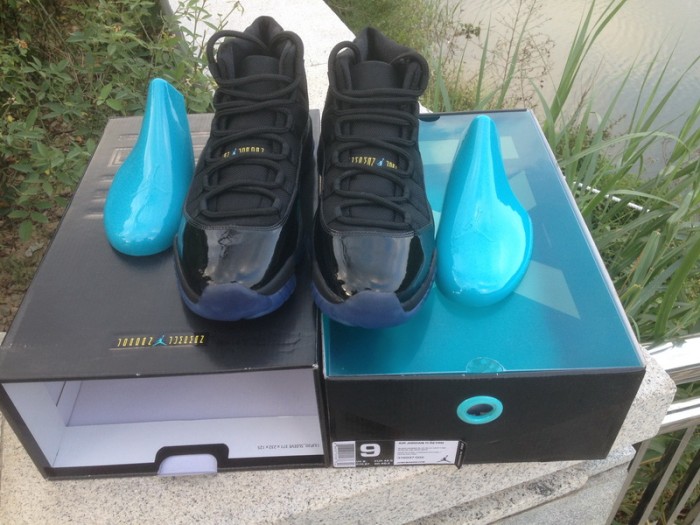 Authentic Air Jordan 11 Gamma Blue shoes