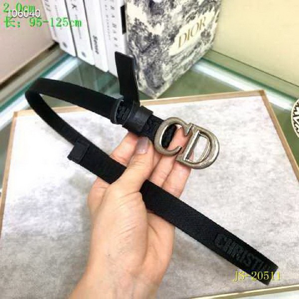 Super Perfect Quality Dior Belts(100% Genuine Leather,steel Buckle)-401