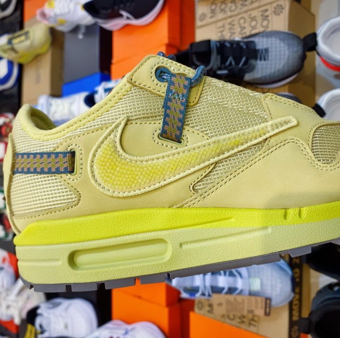 Authentic Travis Scott x Nike Air Max 1 “Saturn Gold”