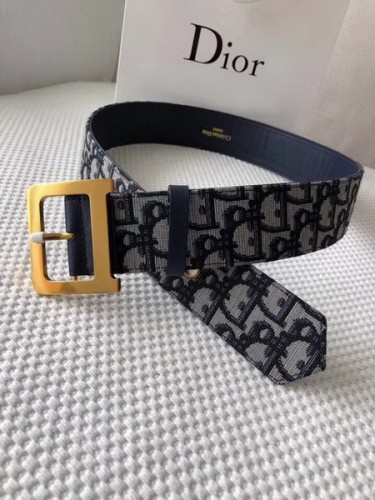 Super Perfect Quality Dior Belts(100% Genuine Leather,steel Buckle)-834