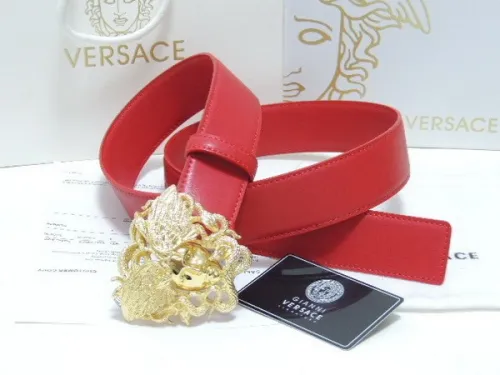 Super Perfect Quality Versace Belts(100% Genuine Leather,Steel Buckle)-844