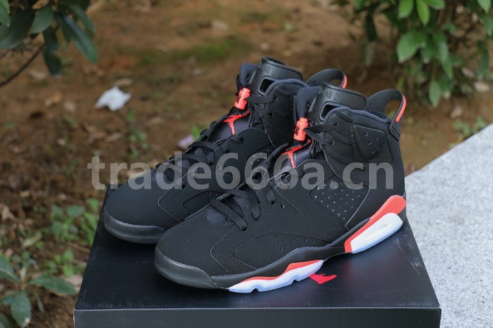 Authentic Air Jordan 6 “Black Infrared” Nike