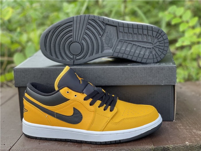 Authentic Air Jordan 1 Low“University Gold”