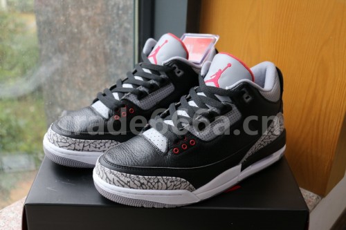 Authentic Air Jordan 3'88 Retro “Black Cement”