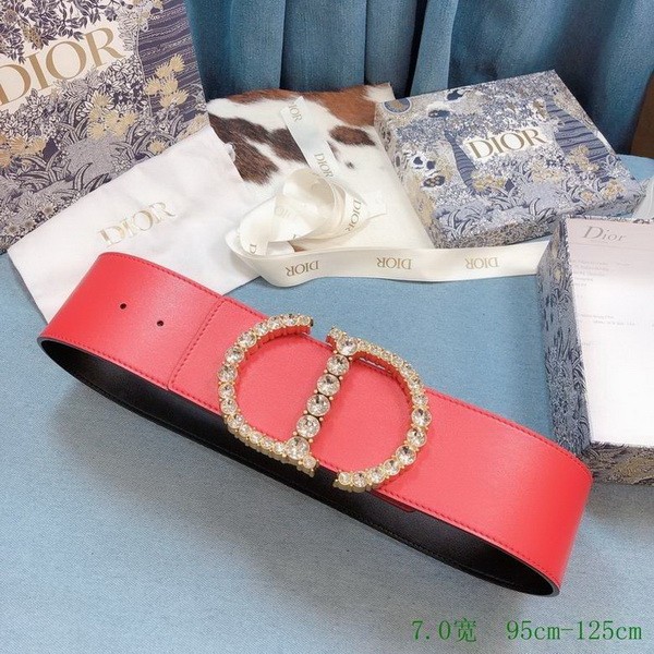 Super Perfect Quality Dior Belts(100% Genuine Leather,steel Buckle)-627