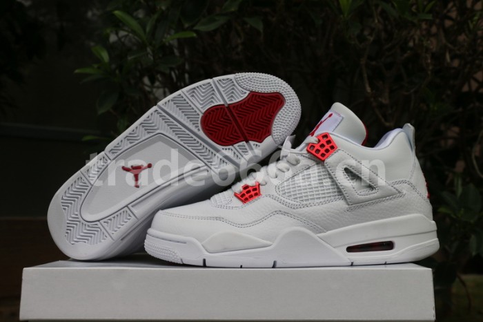 Authentic Air Jordan 4 “Red Metallic”