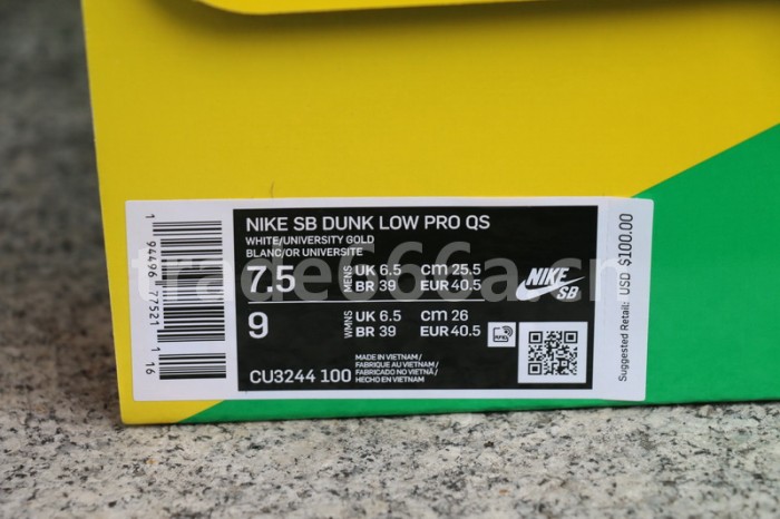 Authentic Ben & Jerry's x Nike SB Dunk Low Pro QS