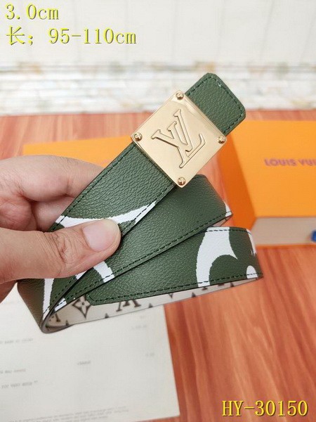 Super Perfect Quality LV women Belts(100% Genuine Leather,Steel Buckle)-235