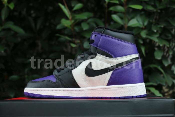 Authentic Air Jordan 1 “Court Purple”