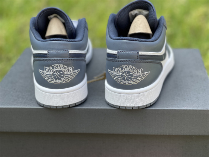 Authentic Air Jordan 1 Low Navy