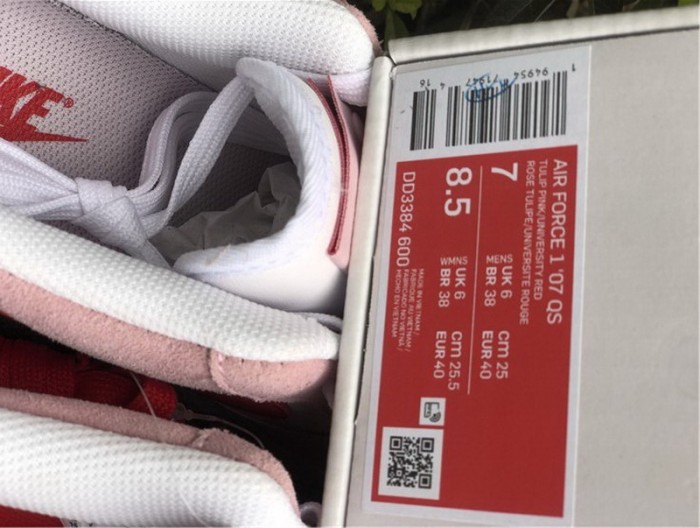 Authentic Nike Air Force 1 Low QS “Love Letter”