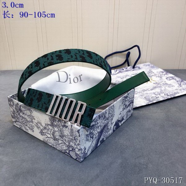 Super Perfect Quality Dior Belts(100% Genuine Leather,steel Buckle)-735