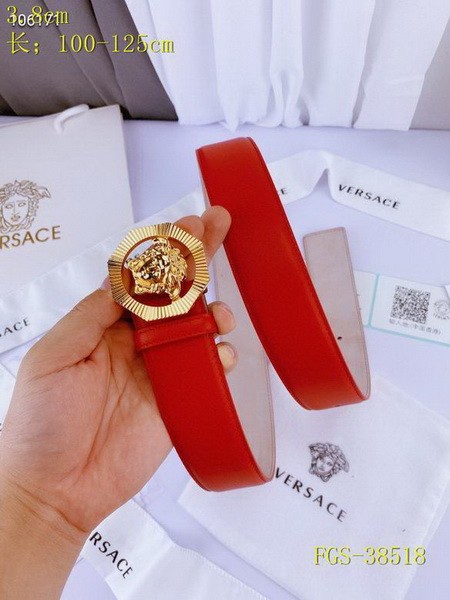 Super Perfect Quality Versace Belts(100% Genuine Leather,Steel Buckle)-1531