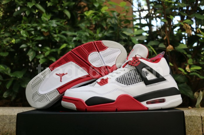 Authentic Air Jordan 4 “Fire Red”