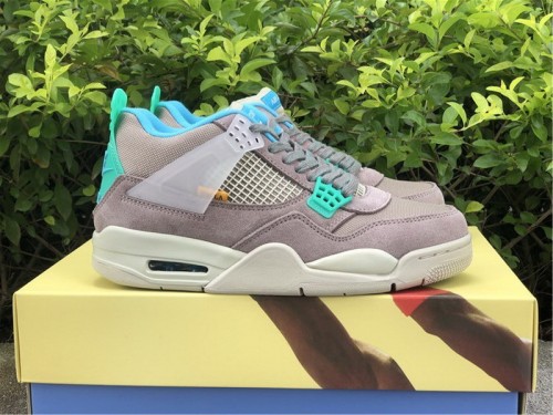 Authentic UNION x Air Jordan 4 Taupe Haze