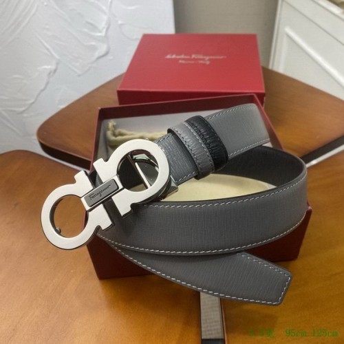 Super Perfect Quality Ferragamo Belts(100% Genuine Leather,steel Buckle)-1624