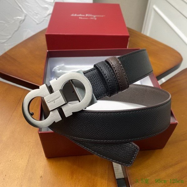 Super Perfect Quality Ferragamo Belts(100% Genuine Leather,steel Buckle)-1629