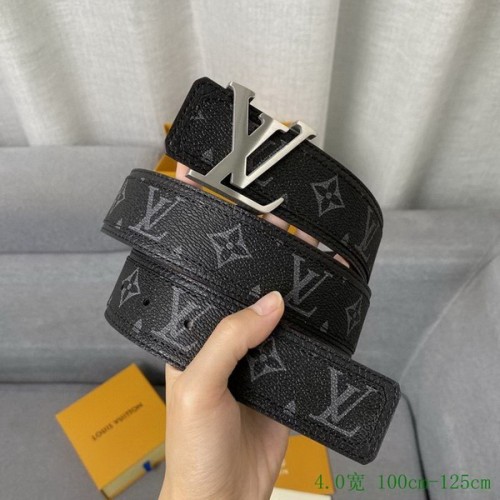 Super Perfect Quality LV Belts(100% Genuine Leather Steel Buckle)-3115