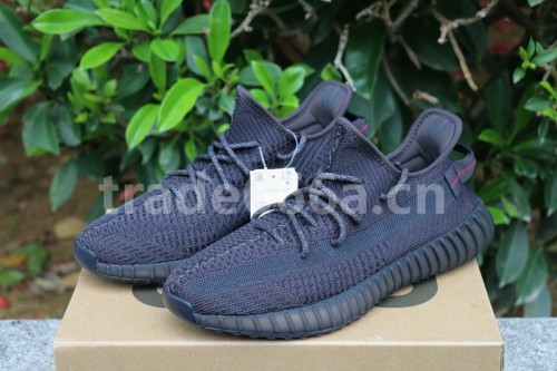 Authentic Yeezy Boost 350 V2 Black Static Non-Reflective