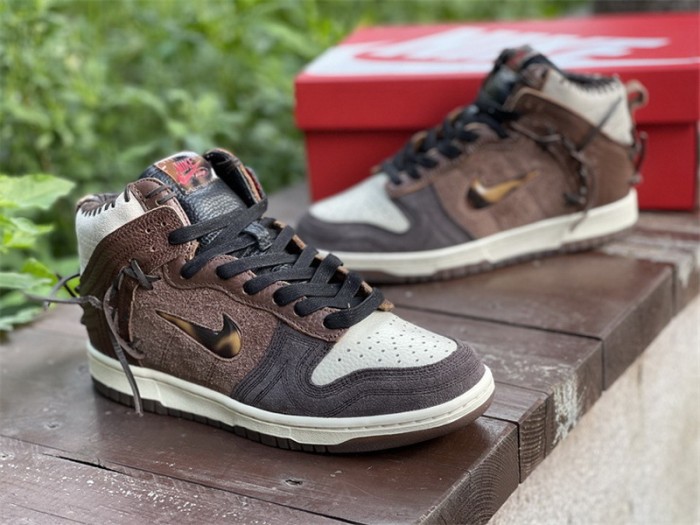 Authentic Bodega x Nike Dunk High “Legend”