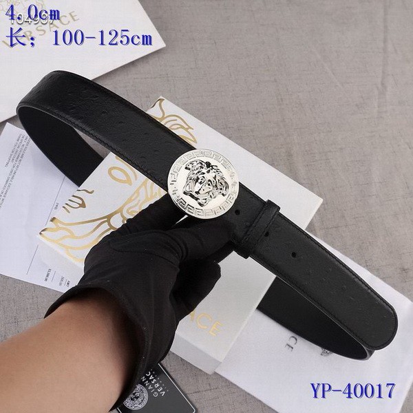Super Perfect Quality Versace Belts(100% Genuine Leather,Steel Buckle)-1521