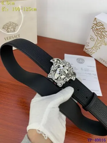 Super Perfect Quality Versace Belts(100% Genuine Leather,Steel Buckle)-1470