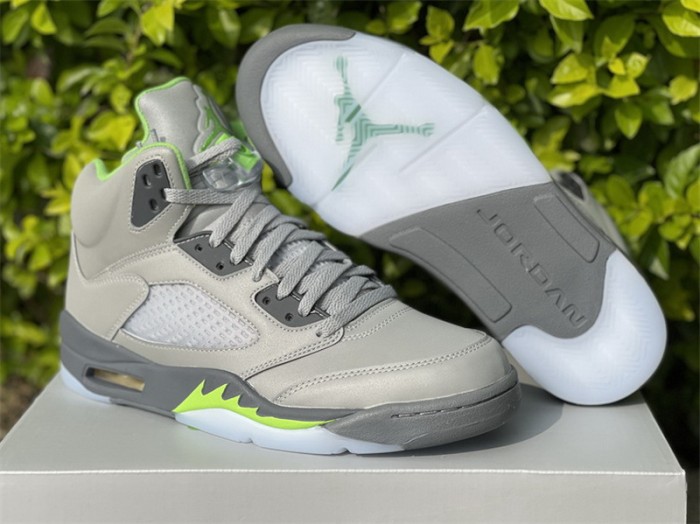 Authentic Air Jordan 5 “Green Bean”