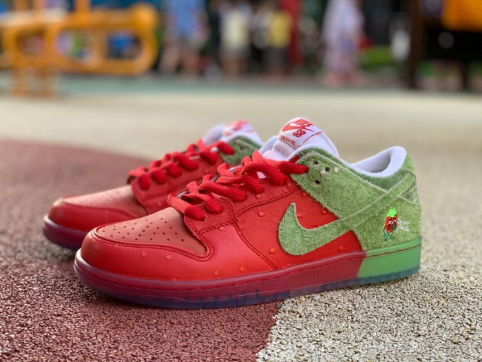 Authentic Nike SB Dunk High “Strawberry Cough”