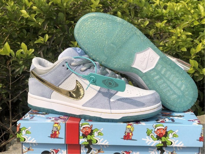 Authentic Sean Cliver x Nike SB Dunk Low women shoes