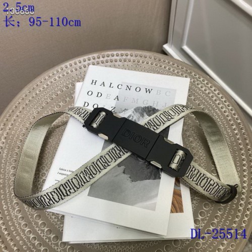 Super Perfect Quality Dior Belts(100% Genuine Leather,steel Buckle)-722
