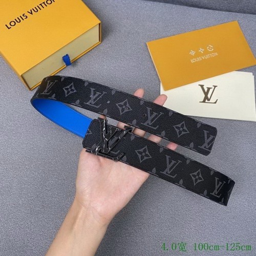 Super Perfect Quality LV Belts(100% Genuine Leather Steel Buckle)-3118
