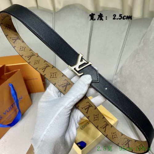 Super Perfect Quality LV Belts(100% Genuine Leather Steel Buckle)-4357