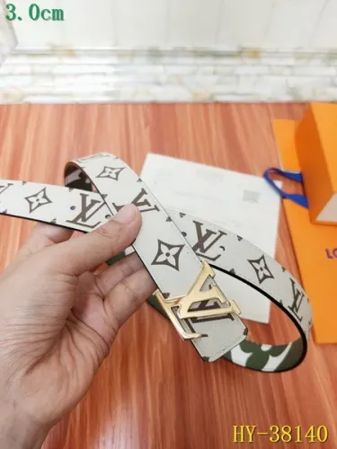 Super Perfect Quality LV women Belts(100% Genuine Leather,Steel Buckle)-217