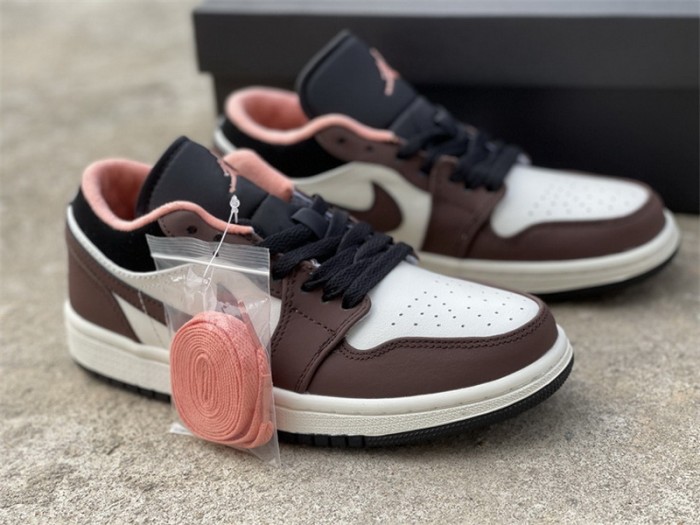 Authentic Air Jordan 1 Low “Mocha Brown”