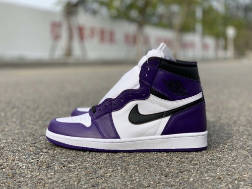 Authentic Air Jordan 1 “Court Purple” GS