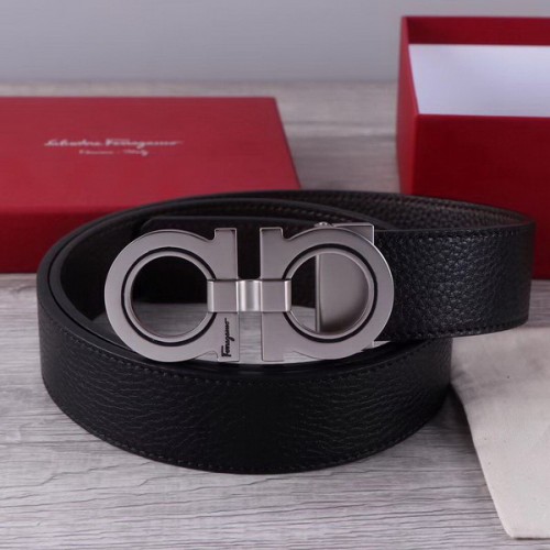 Super Perfect Quality Ferragamo Belts(100% Genuine Leather,steel Buckle)-852