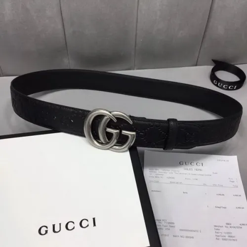 Super Perfect Quality G Belts(100% Genuine Leather,steel Buckle)-2253