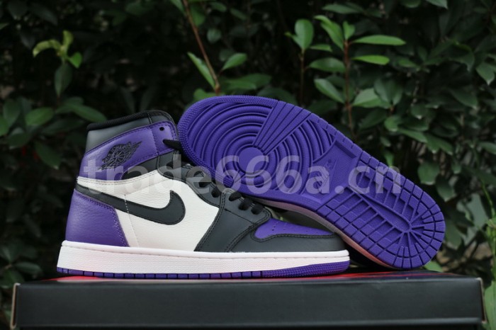 Authentic Air Jordan 1 “Court Purple”