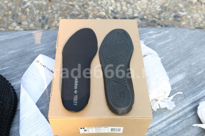 Authentic AD Yeezy 350 Boost “Pirate Black” Final Version (with receipt)