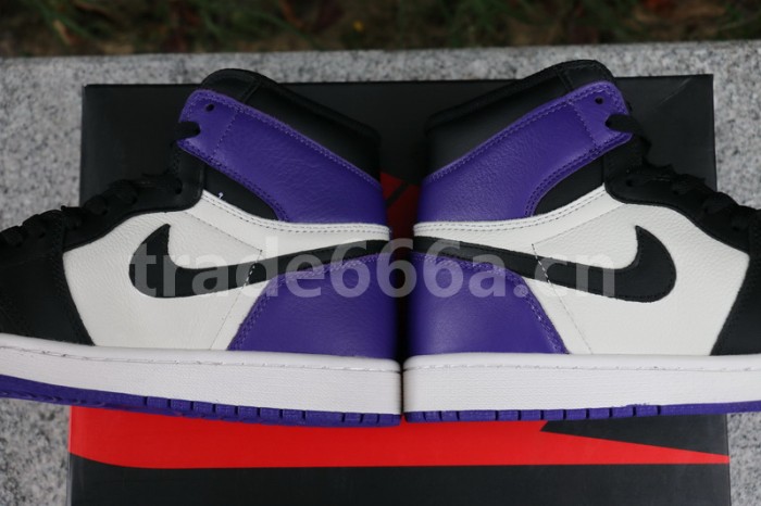 Authentic Air Jordan 1 “Court Purple”