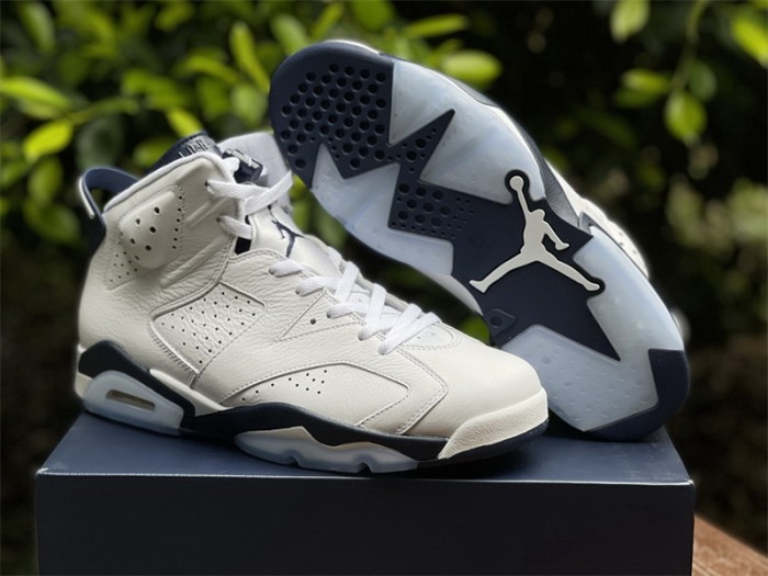 Authentic Air Jordan 6“Midnight Navy”