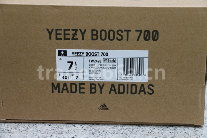 Authentic Yeezy Boost 700 “Carbon Blue”