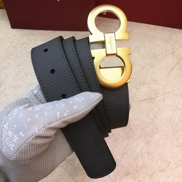 Super Perfect Quality Ferragamo Belts(100% Genuine Leather,steel Buckle)-1124